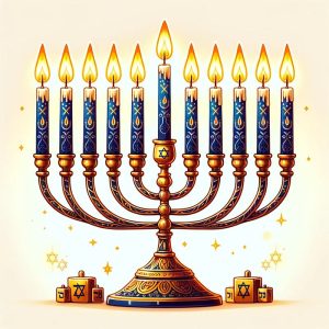 Hanukkah-menorah