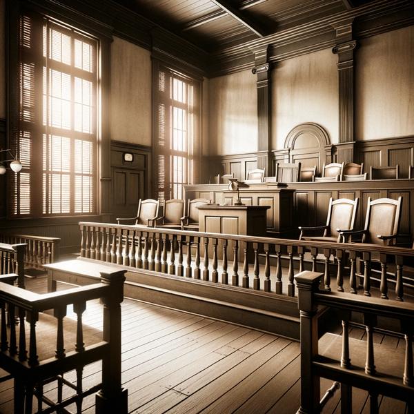 Courtroom from To Kill A Mockingbird