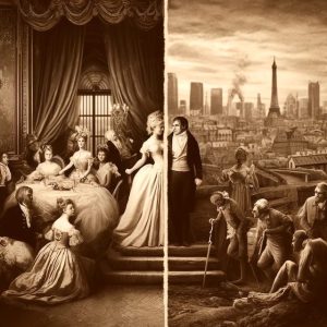 Extreme seperation of class during the French Revolution