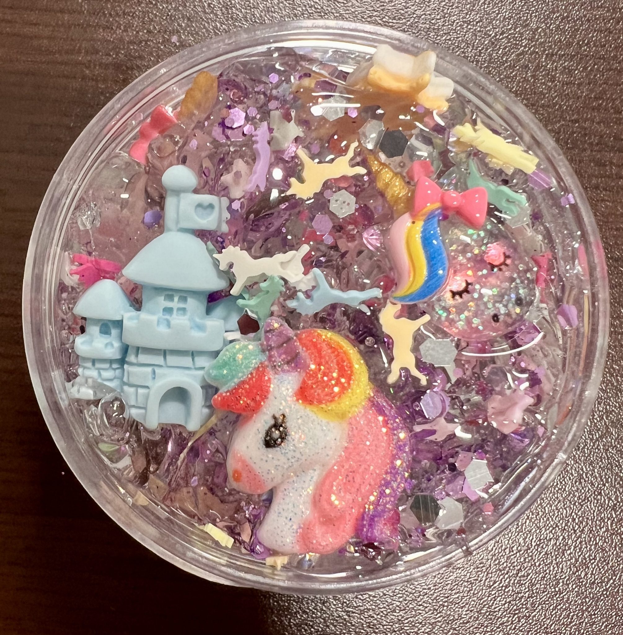 unicorn slime jar